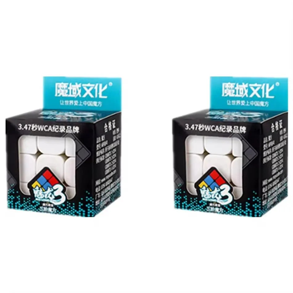 MoYu MeiLong 3x3x3 Stickerless Magic Cubes Speed Puzzle Cubo Magico Adult Toys Game Birthday Christmas Gifts For Children