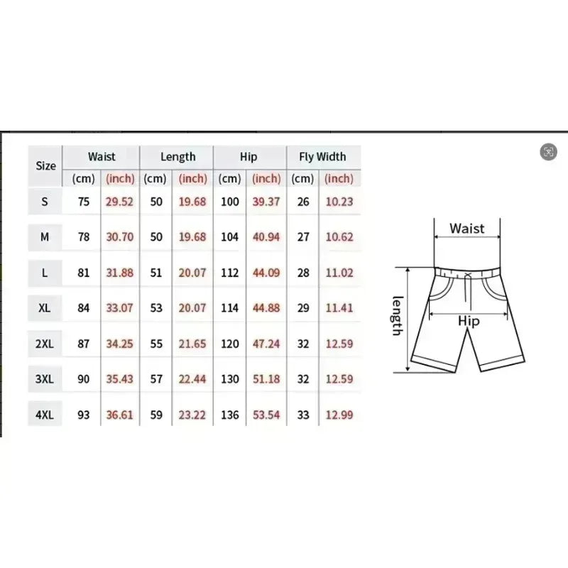 2026 Men's Breathable Swimsuit Shorts, Sexy Swim Trunks, Low-rise Casual Board Shorts, Surf Volleyball Drawstring Boxers Summer