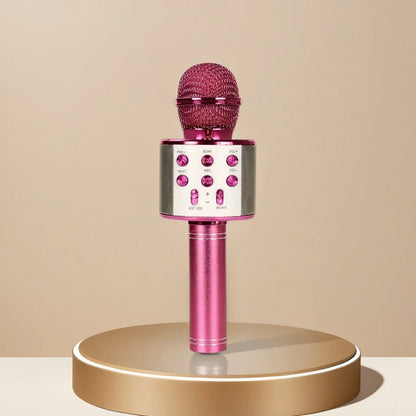 Bluetooth Karaoke Microphone Wireless Karaoke Mic for Adults Kids Singing - Perfect Toys for Girls Birthday Gifts