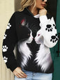 Cute Cat 3D Print Hoodies Men Women Fashion Casual Sweatshirts Autumn Oversized Hoodie Pullovers Tracksuit Women Clothing