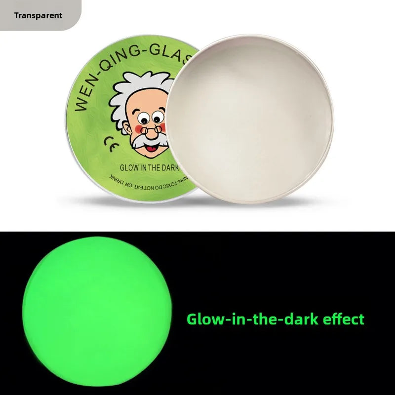 Colorful Non-Newtonian Liquid Decompression Toys Transparent Elastic Modeling Compound Non-Toxic Creative Crafts