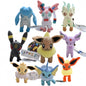 A set of combination sales Eevee Collection Pokemon Glaceon Leafeon Sylveon Plush  Espeon Umbreon Flareon Vaporeon Stuffed Doll