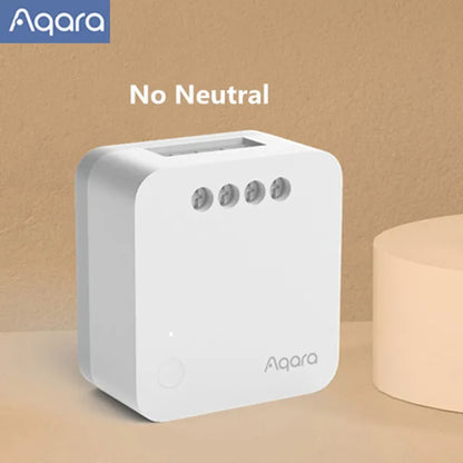 Aqara Single Channel Control Module T1 Zigbee 3.0 Wireless Relay Controller 1 Channel No Neutral Remote Work with Apple Homekit