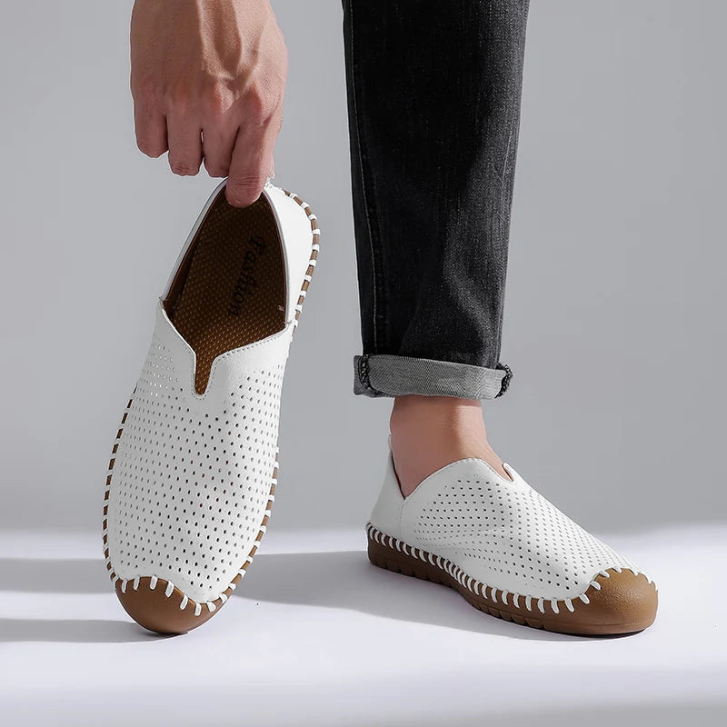 Men Shoes Handmade Casual Loafers Casual Shoes New Summer 2025 Loafers Men Zapatos De Hombre Tenis Masculino summer shoe for man