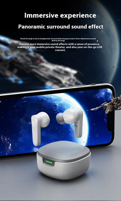 Wireless Earphones Bluetooth HD Call Headphones for Xiaomi True Stereo Sound Headset Sport Game Music In Ear Earbuds With Mic
