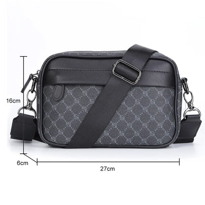 2024 Luxury Designer Women's Chest Bag PU Leather Wide Strap Shoulder Crossbody Bag Female Fashion Fanny Pack Banana Waist Bag