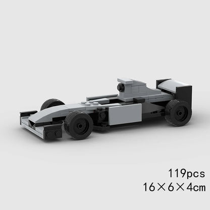 City Speed Racing Car Model Building Blocks DIY Bricks MOC Toy Classic Rally Sports Super Racer Vehicle Christmas gift technique