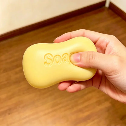Super Simulated Soap Squishy Sensory Toy Non-Toxic Squeeze Slow Rebound Stress Relief for Adults Office Desk Decompression Toy