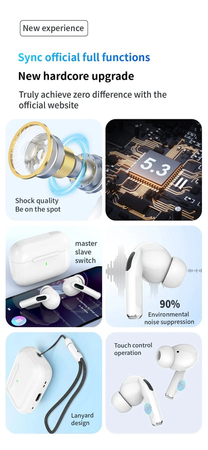 UEESFIT A5 TWS Bluetooth Earphones Hifi Sound Headphones Sport Headset True Wireless Earphones Noise Canceling Earbuds For Phone