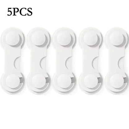 2/5PCS baby proof Cabinet Locks  Multi-function Security Protection Locks Baby Safety Lock Child Protect Refrigerator Lock