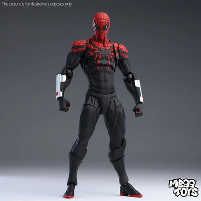 Mess Toys Superior Spider Man Action Figure Joint Movable Collectible Model For Adult Hobby Collectors Home Display