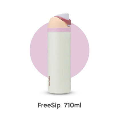 Owala insulated cup, straw cup, stainless steel water cup, high-value gift cup, 710ml
