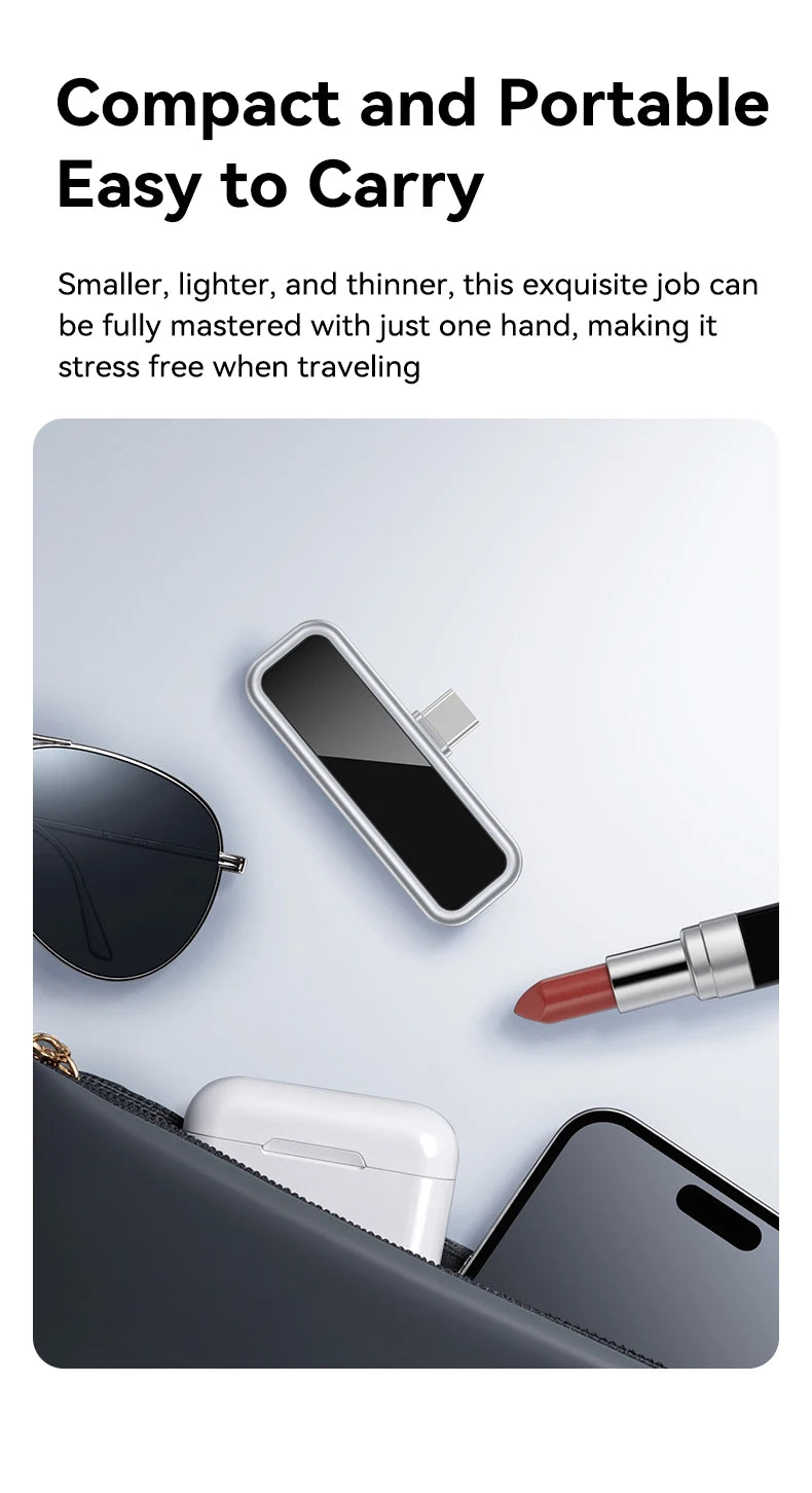Dysk flash USB Eaget 64 GB/128 GB/256 GB/512 GB typu C — i30, z wyświetlaczami LCD i szybkim ładowaniem PD 20 W do telefonu i tabletu
