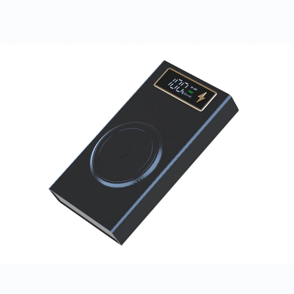 6* 18650 Power Bank Case Wireless Fast Charge PD CX6 For Smart Phone Charging Flashlight Dual USB DIY Battery Storage Boxes