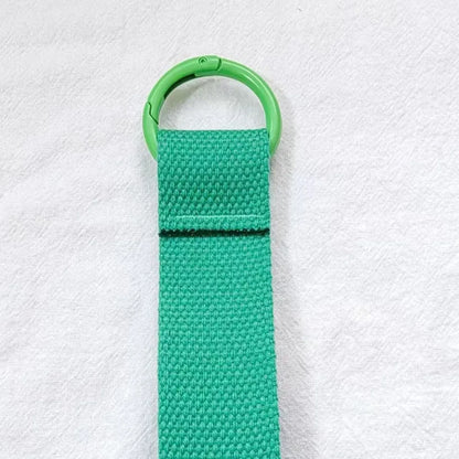 Custom LOGO Keychain Blank Canvas Strap Lanyard Backpack Floating Weave Pendant Personalize  Print Name Webbing Wholesale