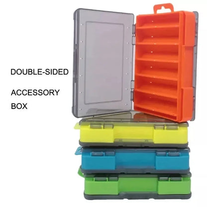 Luya Accessories Box U Size Wooden Shrimp Box Bait Box Storage Box VIB Minobo Climb Transparent