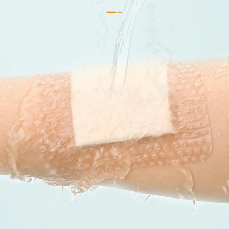 High Absorption Soft Polysiloxane Gel Polyurethane Foam Dressing Postoperative Wound Patch Cesarean Section Patch Pressure Sore