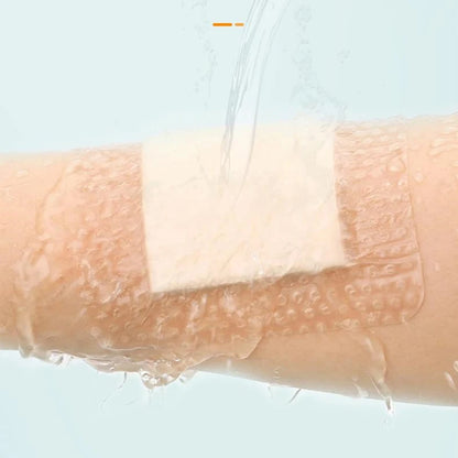 High Absorption Soft Polysiloxane Gel Polyurethane Foam Dressing Postoperative Wound Patch Cesarean Section Patch Pressure Sore