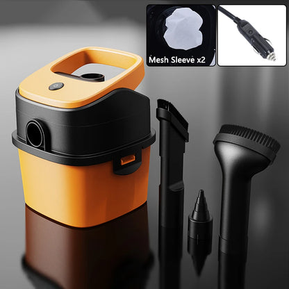 3in1 Handheld Car Vacuum Cleaner Wet Dry Use Powerful Suction Large Capacity Easy to Clean Suitable for Car Interior Cleaning