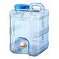 15-3L Portable Water Container with Spigot Water Storage Carrier Water Storage Container for Outdoor Camping Picnic Water Bottle