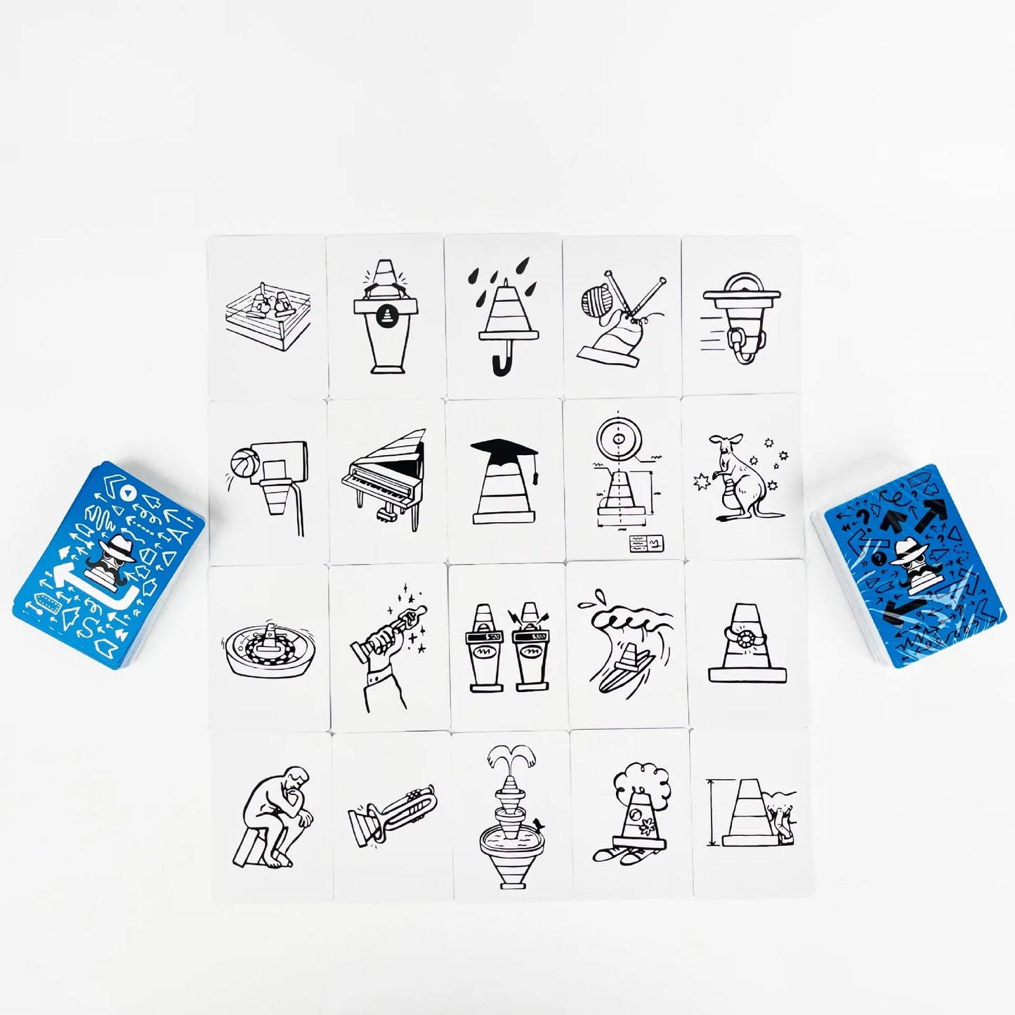 That’s Not a Hat 1-3 Board Game Party Game Set Bluff & Memory Card Game for 3–8 Players 110 Illustrated Cards & Rulebook