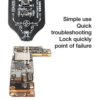Motherboard Coil Tester High Sensitivity Fault Check Tool Electronic Detector Tool for Mobile Phone Maintenance Motherboard