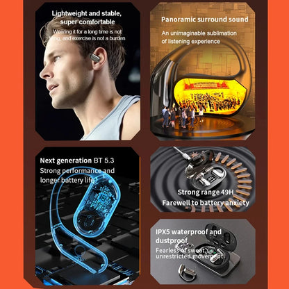 Lenovo 3-in-1 AI Translator Earbuds 140 Languages Noise Cancelling Bluetooth 5.3 Headset Instant Translator Smart Voice RealTime