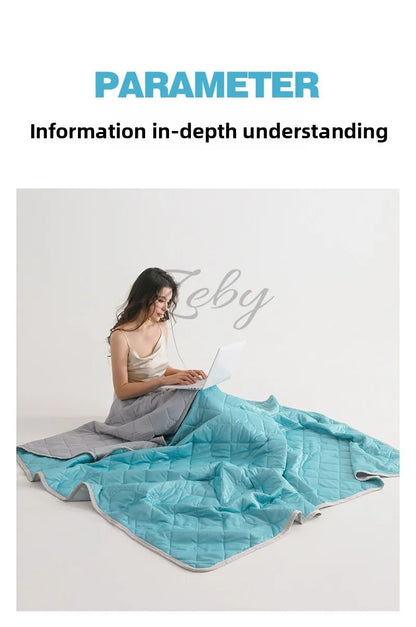 Grade A Cooling Summer Blanket for Bed Soft Breathable King Summer Quilt Queen Air Condition Comforter Lightweight Cool Duvet