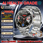 Smartwatch ECG High-End dla mężczyzn Ciśnienie krwi Lipidy Tlen we krwi Analiza ciała Kwas moczowy Monitor Zdrowia Smartwatch dla mężczyzn i kobiet