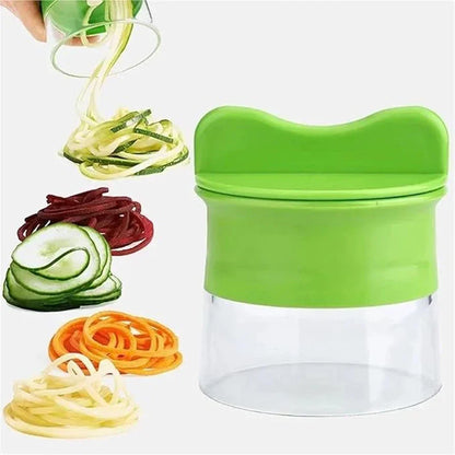 Handheld Vegetable Fruit Tool Multifunction Spiral  Shredder Manual Radish Cucumber Rotating Grater Kitchen Accessorie Tool