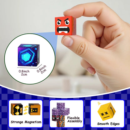 200PCS Light Up Magnetic Building Blocks Tiles, STEM Educational Building Blocks for Kids Ages 3+, Montessori Toddler Toys