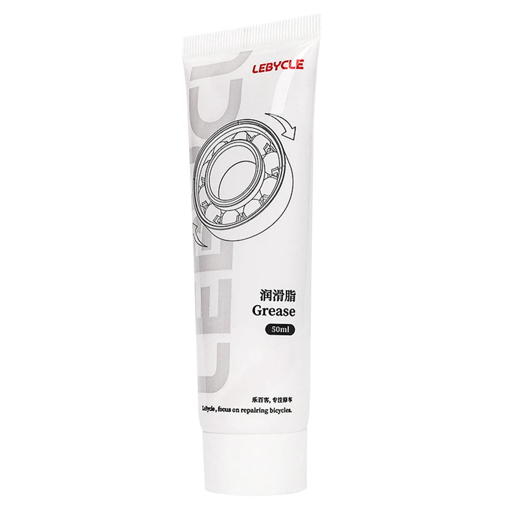 1-10 sztuk smaru rowerowego do łożysk 50ml Olej do łańcucha z narzędziem do smarowania Szybki smar do łańcucha rowerowego Mokry smar do łańcucha w celu zmniejszenia tarcia