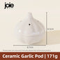 Joie Garlic Storage Box Moisture Proof Anti-mold Ventilation Ceramic Storage Jar Chili Ginger Storage Box Organizer