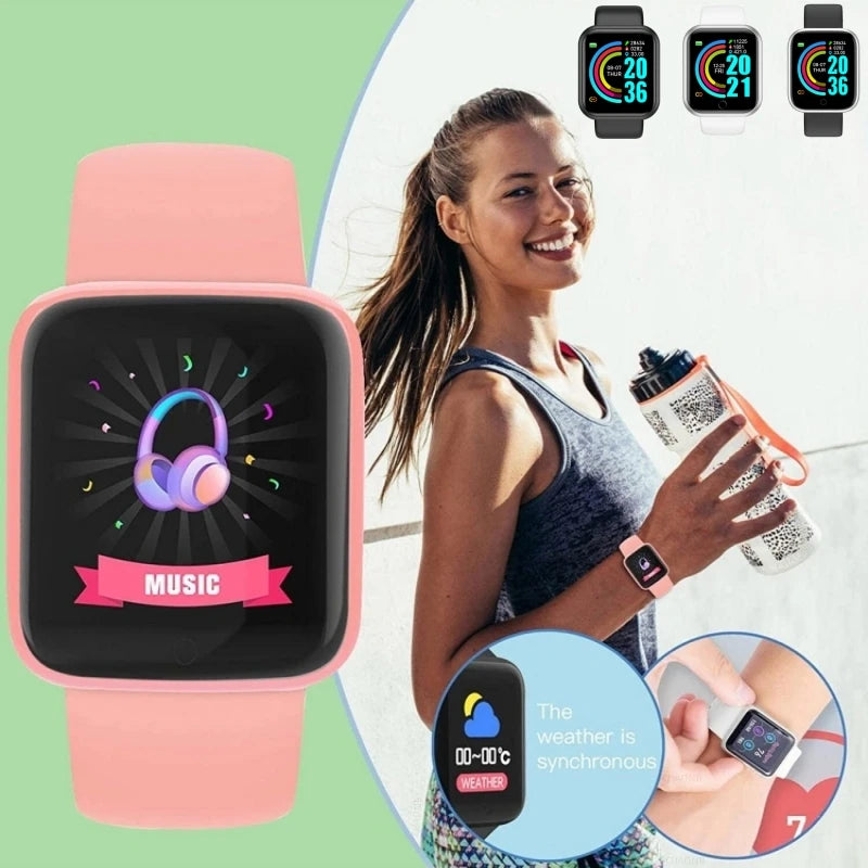 D13 Smart Watch Men Women 116 Plus Sports Mode Running Track Fitness Smart Band Message Reminder Smart Bracelet For Android IOS