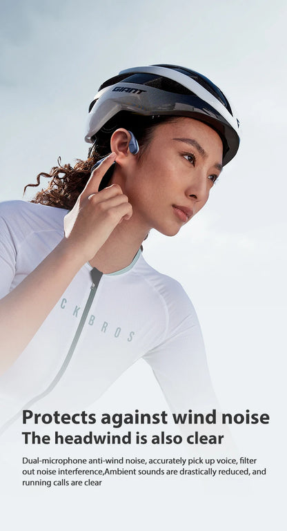 Sanag B22s Bone Conduction Earphone 16Hours Playtime IPX5 Waterproof Bluetooth5.3 Dynamic Spatial Sound Field Headphones