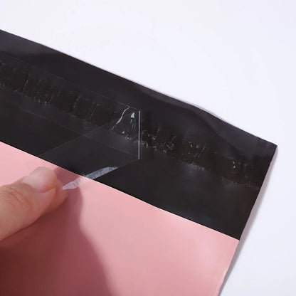 30/50Pcs Thank You Pink Shipping Bags Waterproof Plastic Express Mailing Bags Gifts Packing for Clothing Small Business