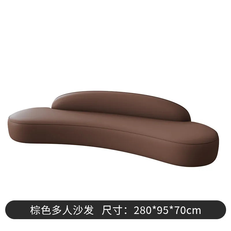 American Creative Living Room Sofa Modern Luxury Hotel Lobby Beauty Salon Lounge Reception Sofa Designer Office Furniture FYOS