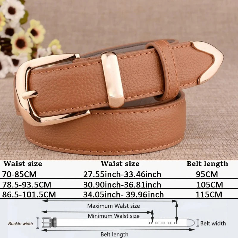 Stylish Women's Belts High Quality WaistBest Matching Dress Jeans Waistband for Lady straps for women LB2146