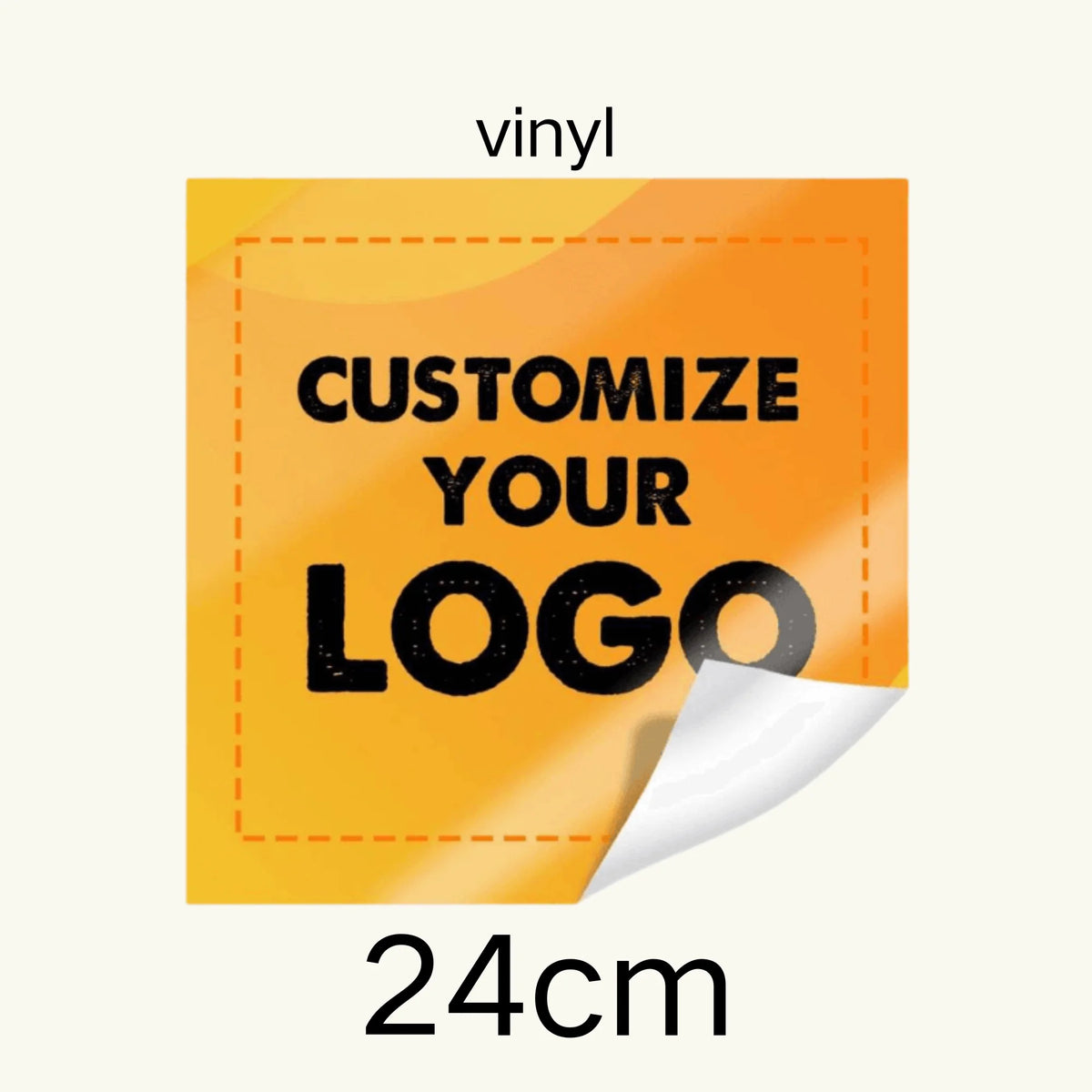 Custom Stickers PVC Waterproof Die Cut Vinyl Logo Labels Square Personalized Sticker for Laptop Birthday Party Wedding Business