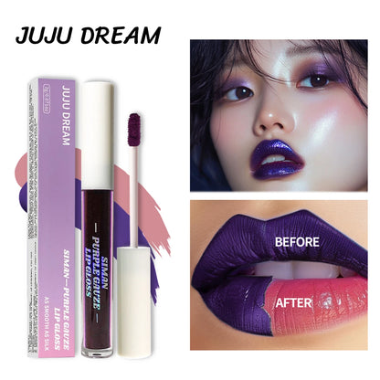 Zestaw barwiących masek do ust JUJU DREAM Peel Off, 3 kolory, długotrwały, wodoodporny różowy tint do ust, odporny na ścieranie, niebrudzący kubka makijaż do ust