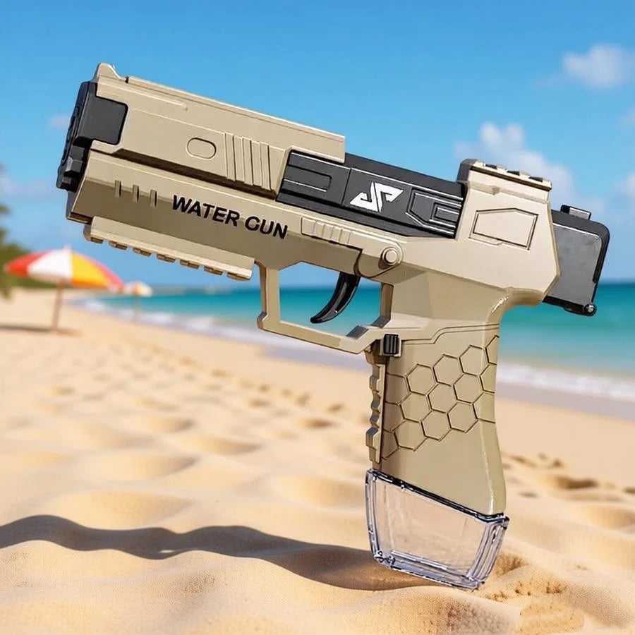 Manual Burst Water Gun for Children High Pressure Non Electric Water Pistol for Kids Summer Outdoor Beach Pool Water Fight Toys
