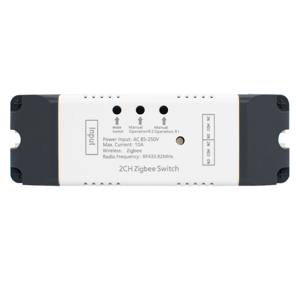 Alexa Smart Switch Zigbee Smart Home 2/1 Channels 220V 7-32V 85-250V 10A Relay Module Work With Alexa/Google Assistant