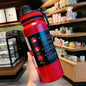 1PCS 800ML Outdoor Sports Thermos Water Bottle with Tea Filter 304 Stainless Steel Thermal Cup Leak-proof Flask