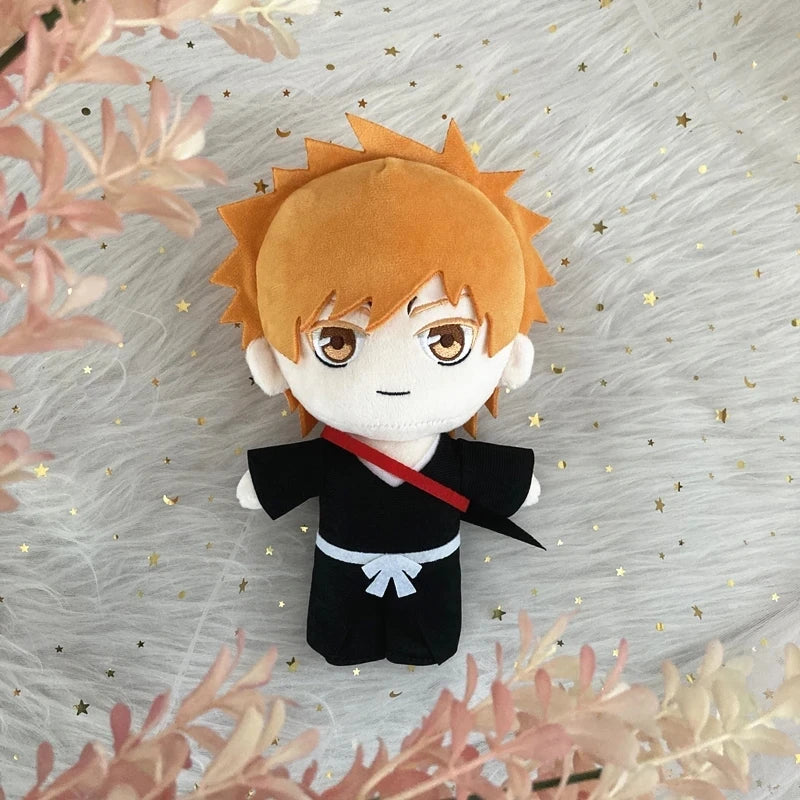 Anime BLEACH Kuchiki Byakuya Ulquiorra Cifer Kurosaki Ichigo Cosplay Plush Doll Toy Cute Soft Stuffed Pillow Kids Gift 20cm