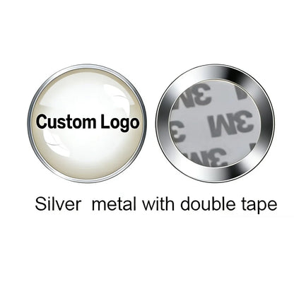 Shirley Custom 100pcs Metal Badges Lapel Pins Epoxy Resin Domed Printed Label Pins Name Alfileres Personalizados Para Cuello