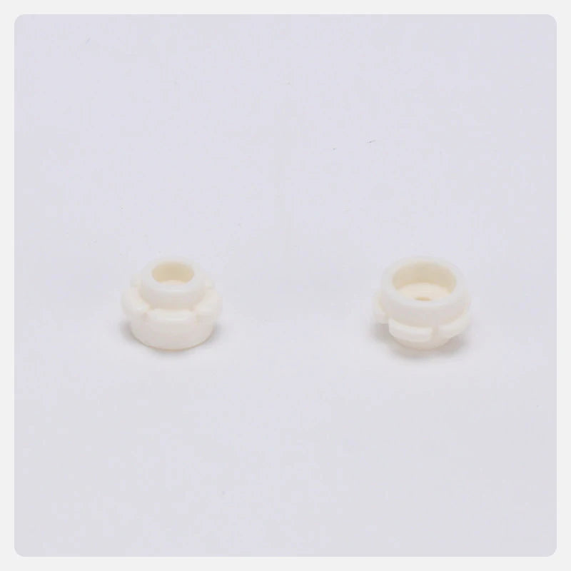 300PCS Moc bricks 24866 Round 1x1 with flower edge Compatible Building Blocks 5 petals flower parts DIY Assembles Creative Toy