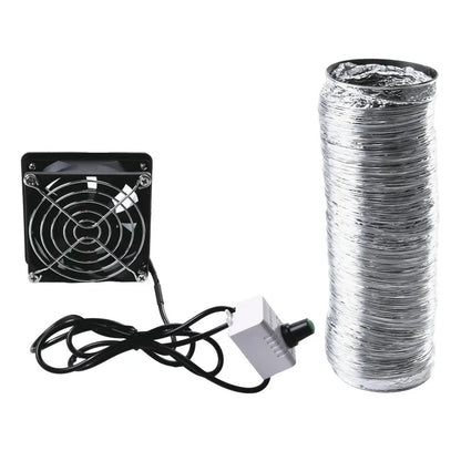 USB Adjustable Speed Solder Smoke Absorber ESD Fume Extractor Fan Pipe Duct Exhuast Fan With Pipe Tub Ventilation Fan