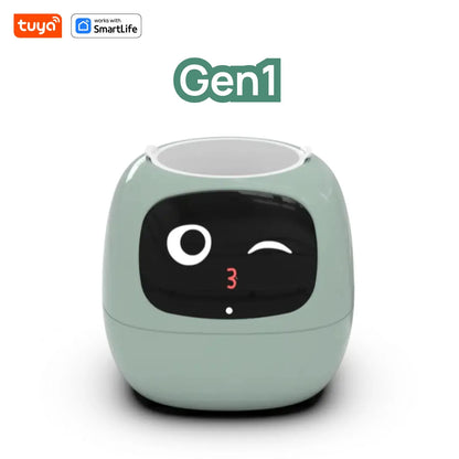 Gen1 Tuya Ivy Smart Planter,Endless Fun Over 49 Rich Expressions,7 smart sensors,AI Chips Make Raising Plants Easy and Fun