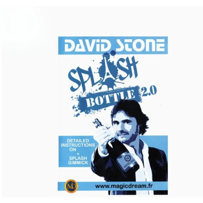 Splash Bottle 2.0 By David Stone & Damien Vappereau (Gimmick) Magic Tricks Close-Up Stage Street Magic Props Magician Funny Game