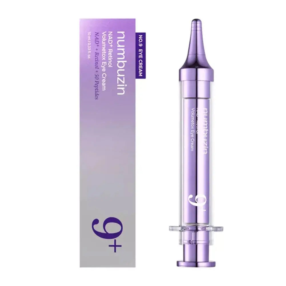 Korean Numbuzin NO.9 NAD+ BIO Skincare Set - Lifting-sil Mask NMN Essence Retinol Eye Cream Lifts Firms Brightens Korean Beauty